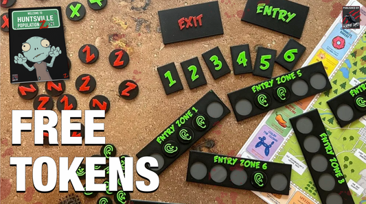 FREE 3D Printing Files To Make Population Z Noise Tokens!