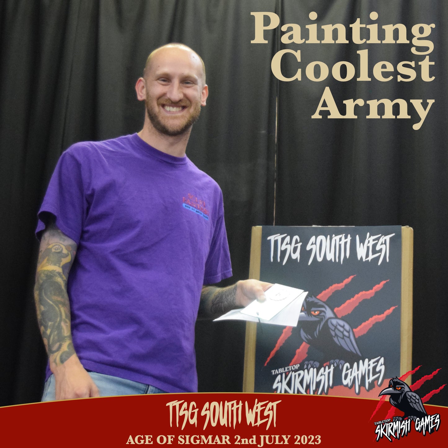 TICKET - TTSG SOUTH WEST WARHAMMER 40,000 TOURNAMENT 20th AUGUST 2023