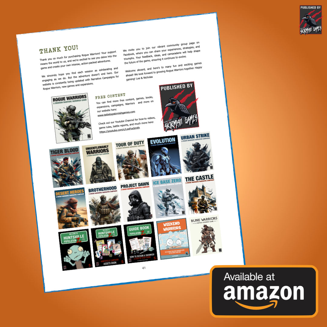 Evolution A Rogue Warriors Sci-Fi Supplement PAPERBACK VERSION