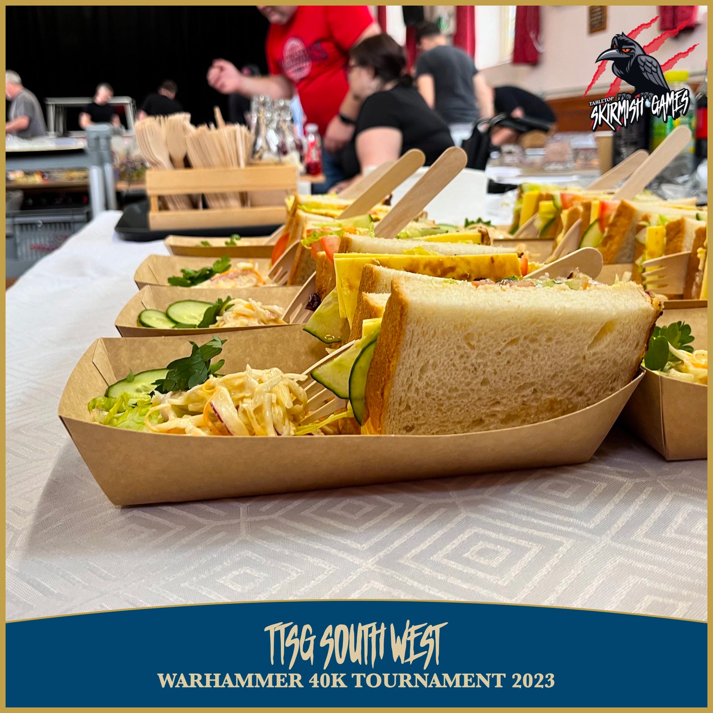 40K BATTLE READY LUNCH - OPTION 2