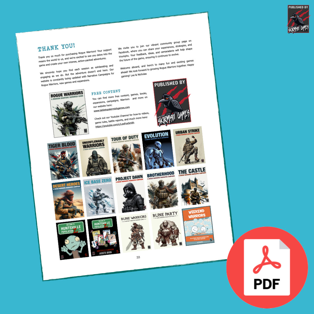 Ice Base Zero A Rogue Warriors Narrative Campaign PDF VERSION