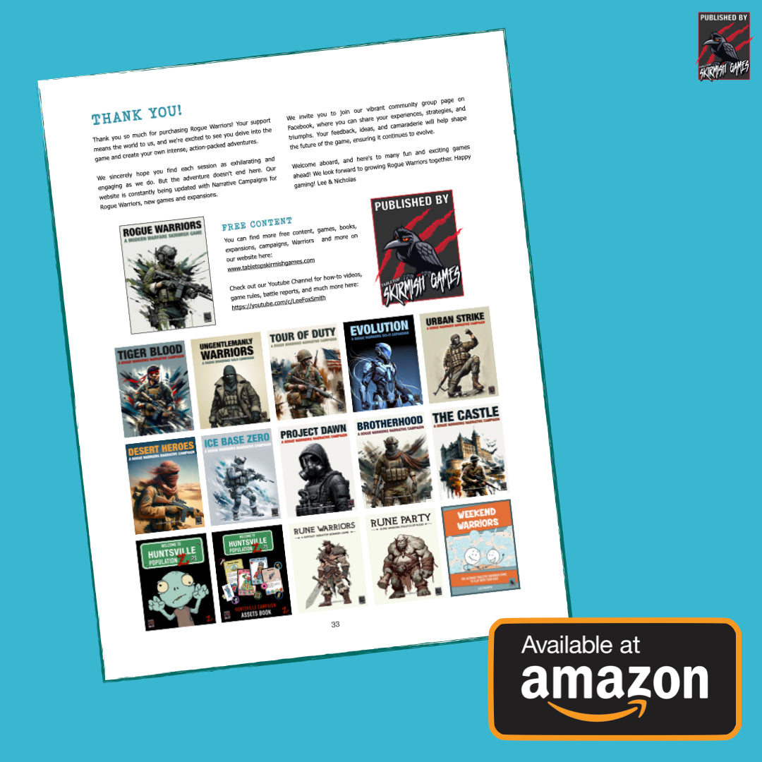 Ice Base Zero A Rogue Warriors Narrative Campaign PAPERBACK VERSION