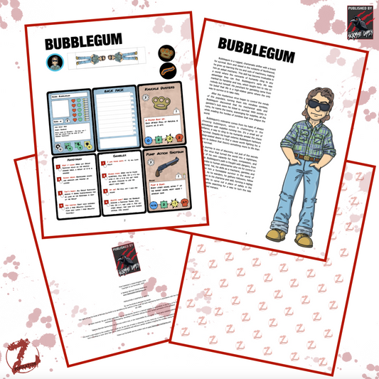 Population Z Character Bubblegum
