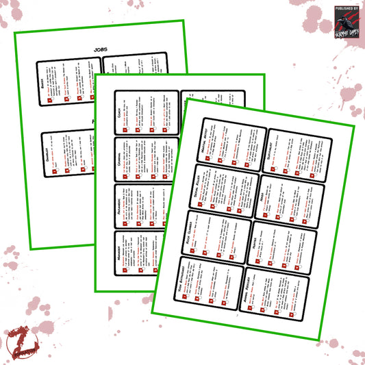 Huntsville Job And Hobby Cards (Colour)