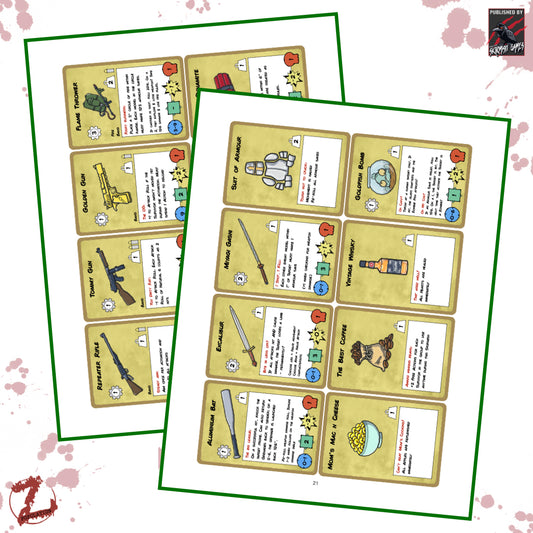 Huntsville Legendary Cards (Colour)