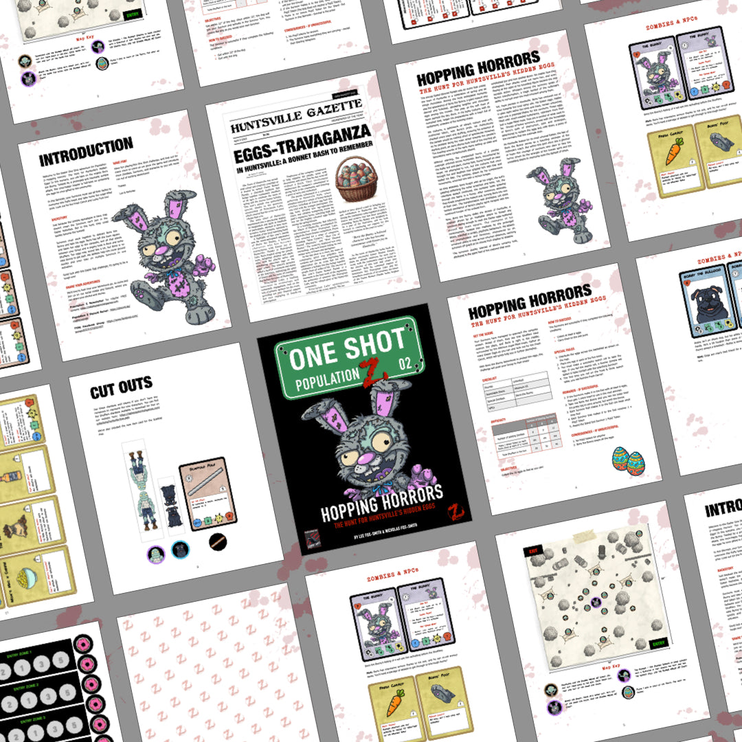 One Shot 2 - Hopping Horrors: Hunt For Huntsville's Hidden Eggs!