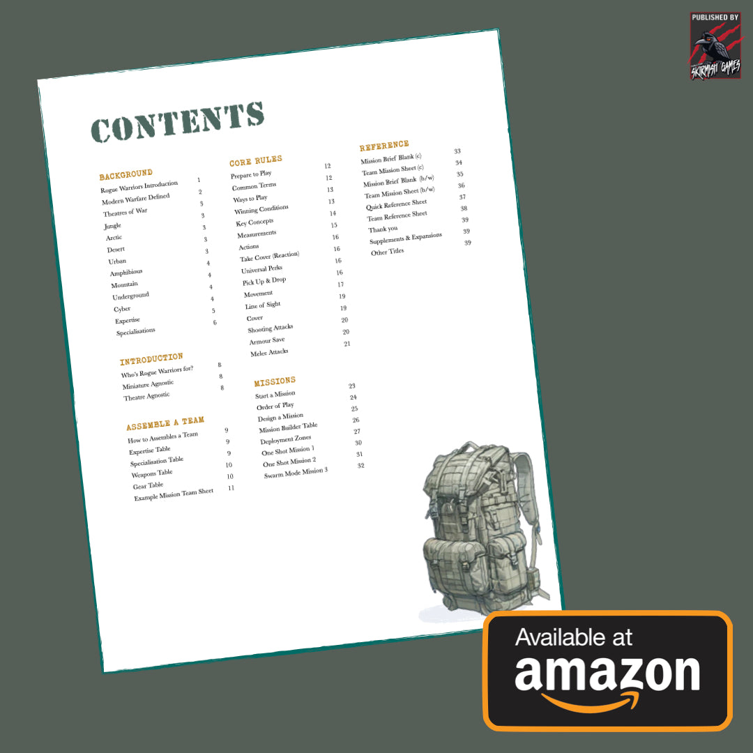 Rogue Warriors PAPERBACK VERSION