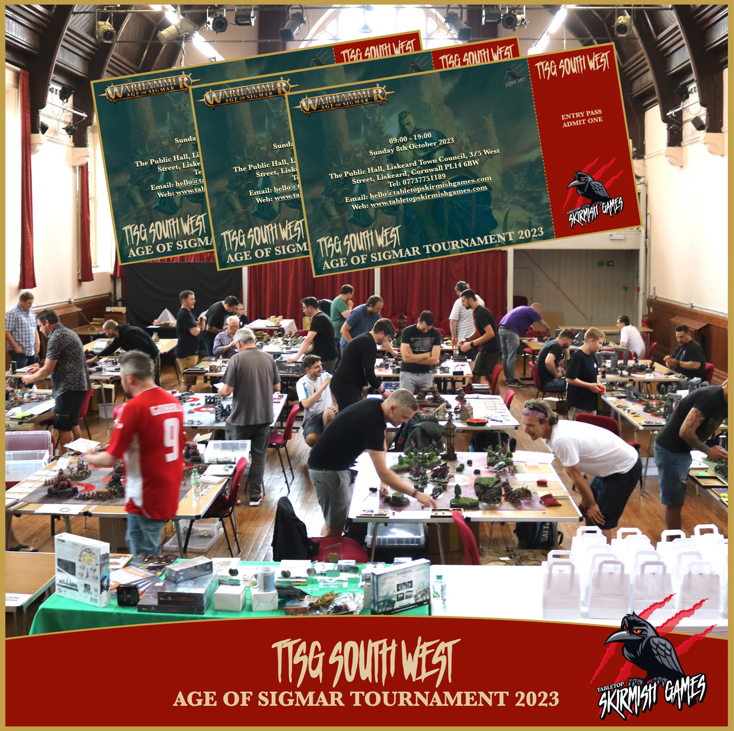 TICKET - TTSG SOUTH WEST AGE OF SIGMAR TOURNAMENT 8th October 2023