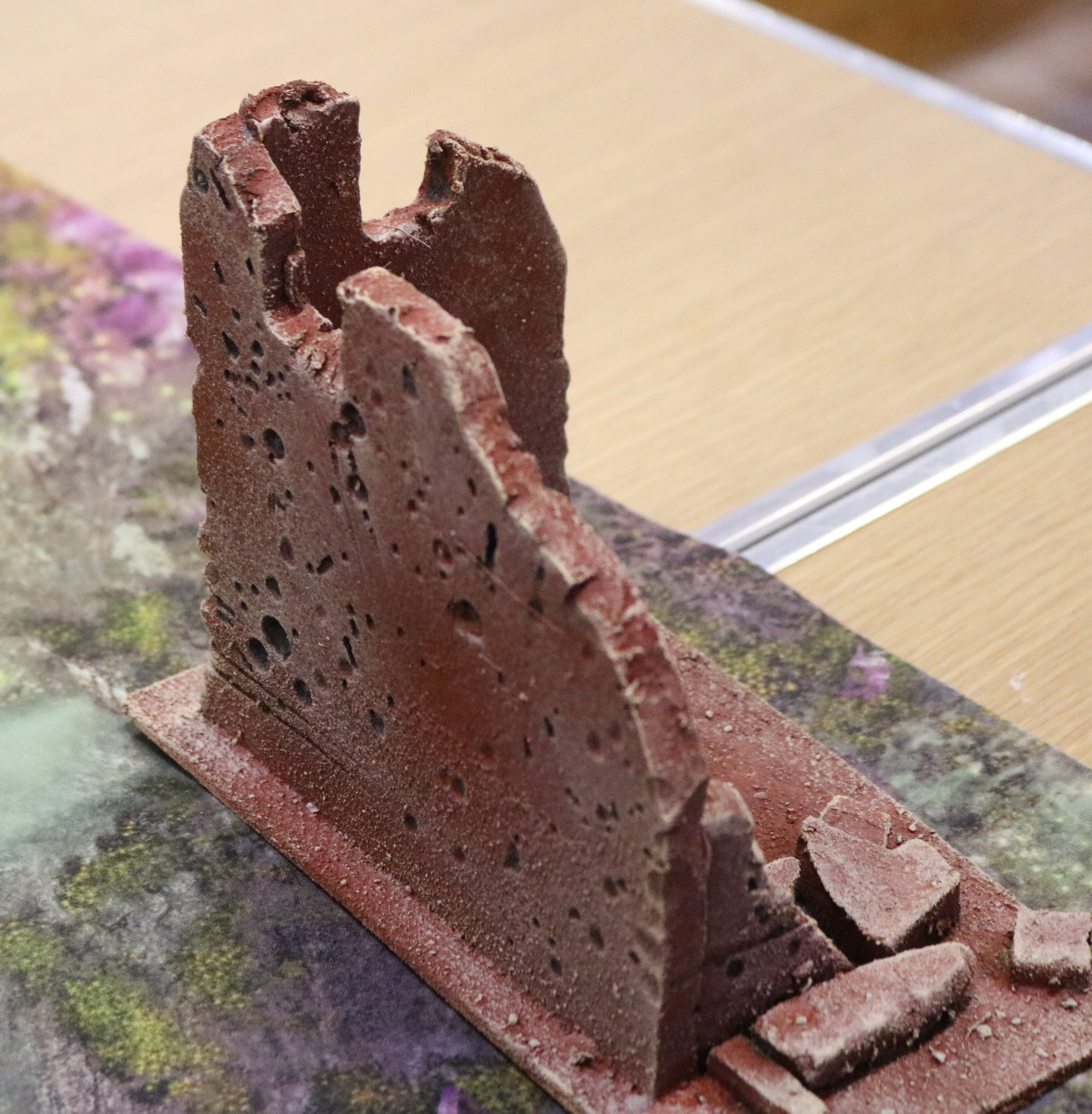 Custom Built Warhammer 40k 10th Edition Tournament Terrain Set - 12 Piece Desert City Ruins