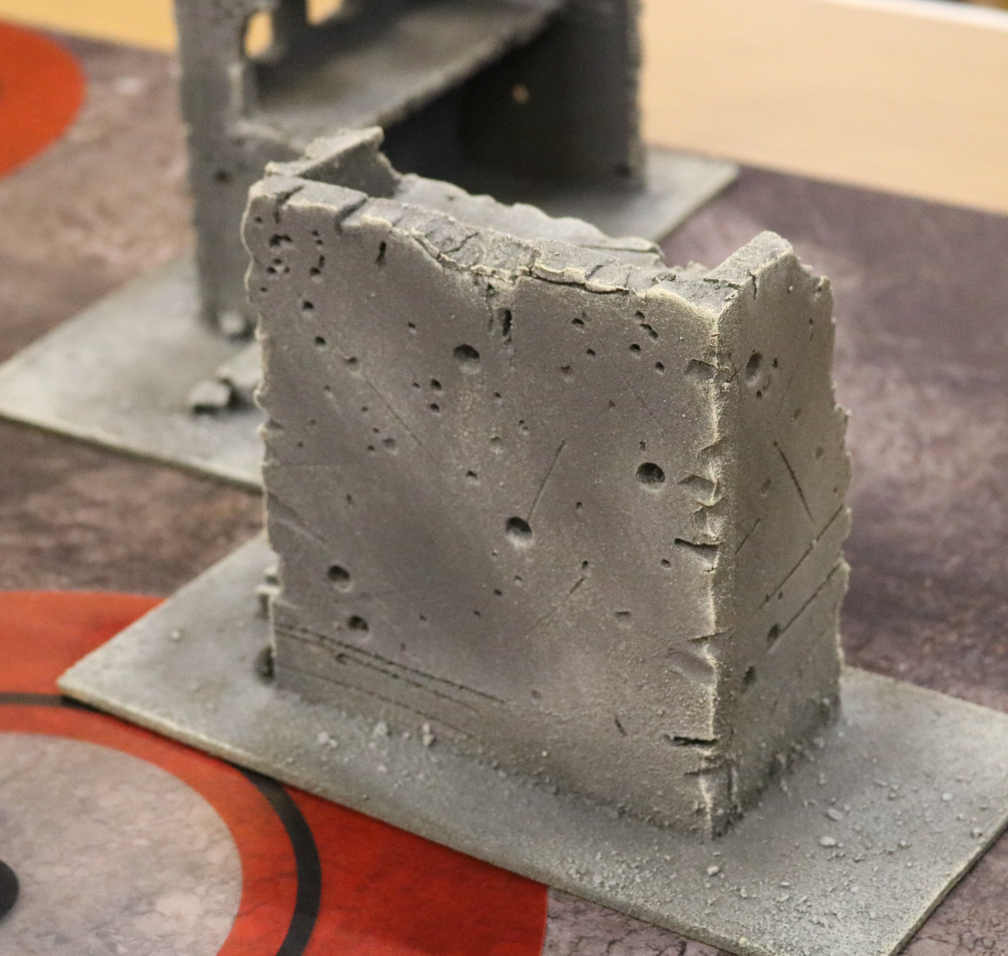 Custom Built Warhammer 40k 10th Edition Tournament Terrain Set - Grey City Ruins 12 Piece