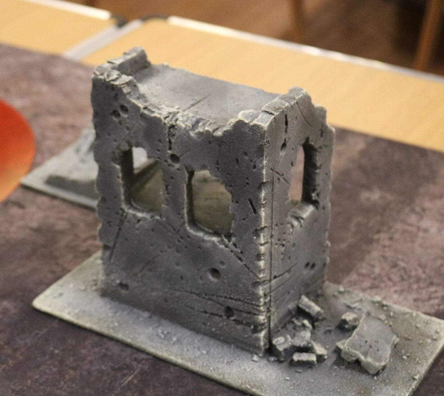 Custom Built Warhammer 40k 10th Edition Tournament Terrain Set - Grey City Ruins 12 Piece