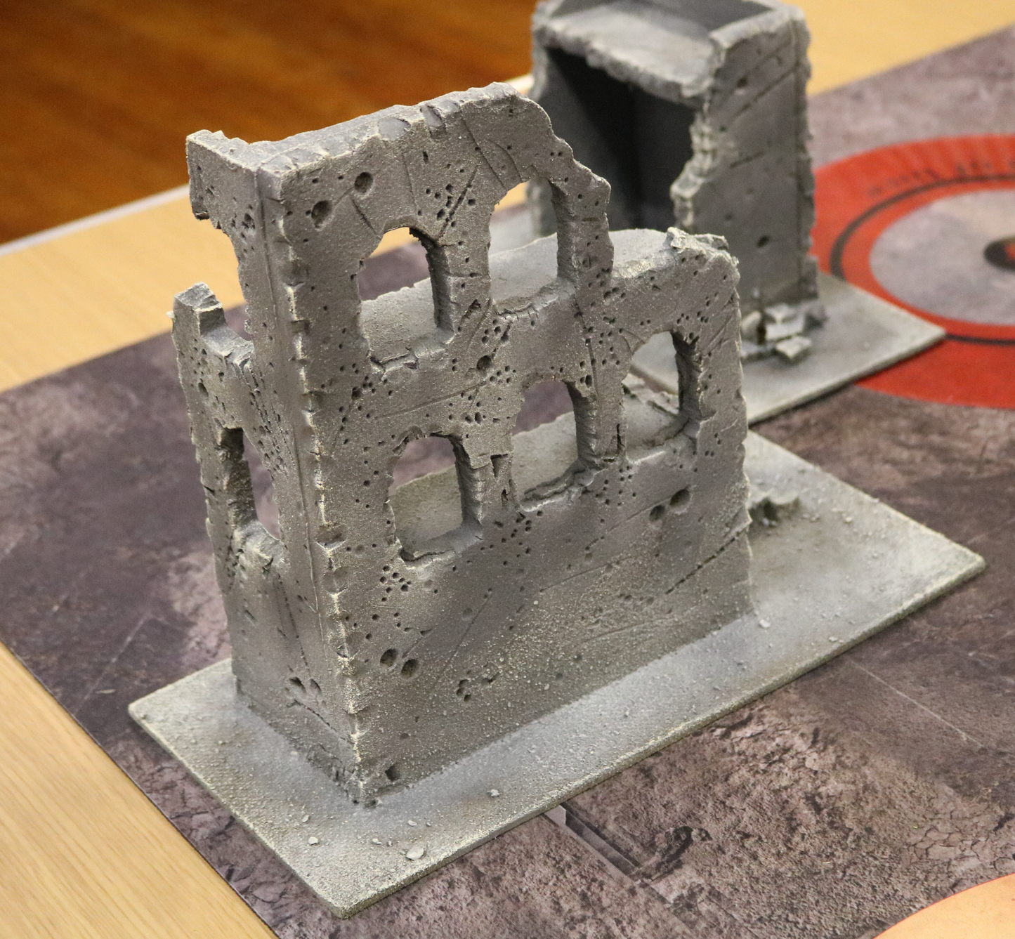 Custom Built Warhammer 40k 10th Edition Tournament Terrain Set - Grey City Ruins 12 Piece