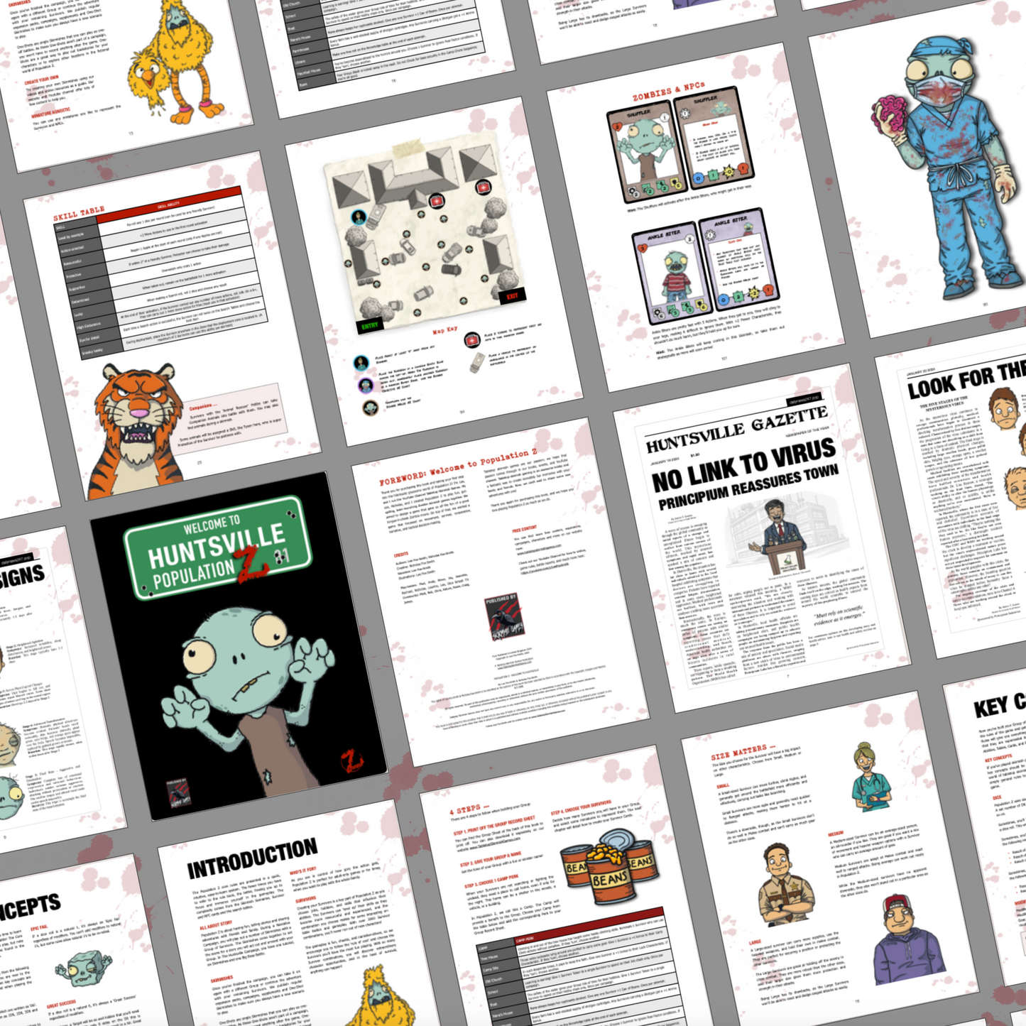 Population Z: Welcome To Huntsville PDF VERSION