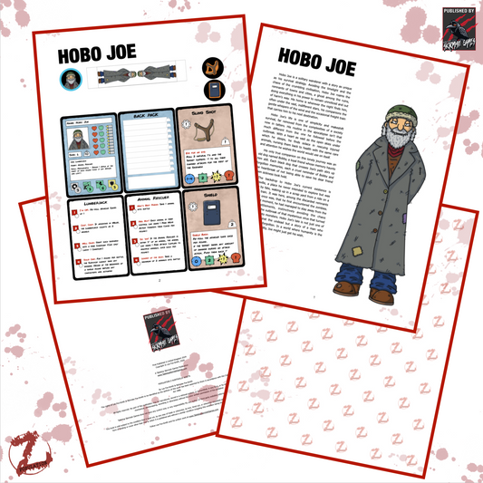 Population Z Character Hobo Joe