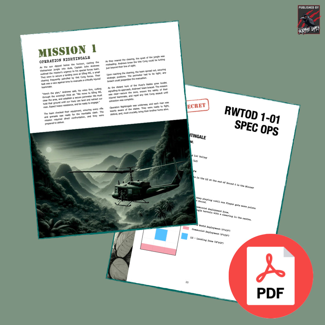 Tour of Duty A Rogue Warriors Jungle Campaign PDF VERSION