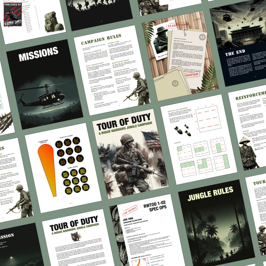 Tour of Duty A Rogue Warriors Jungle Campaign PDF VERSION