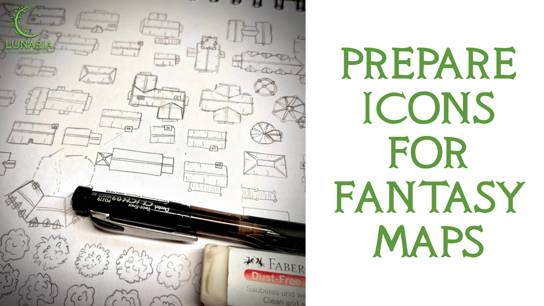 Why Prepare Icons Before Drawing Your Fantasy Maps