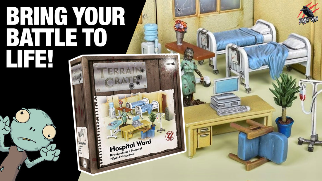 HOSPITAL WARD TERRAIN CRATE Unboxing Review