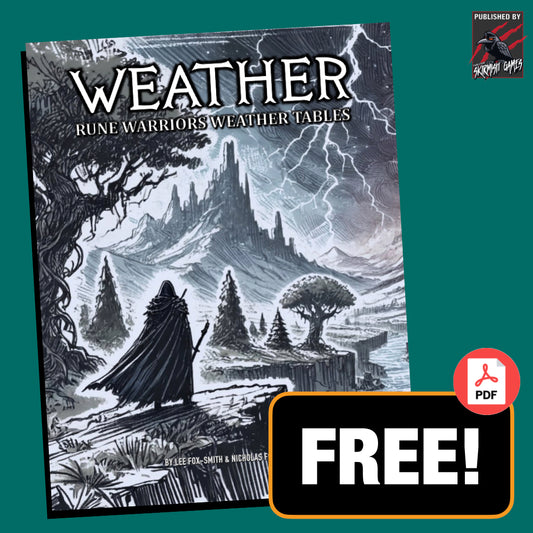 FREE RUNE WARRIORS WEATHER TABLES