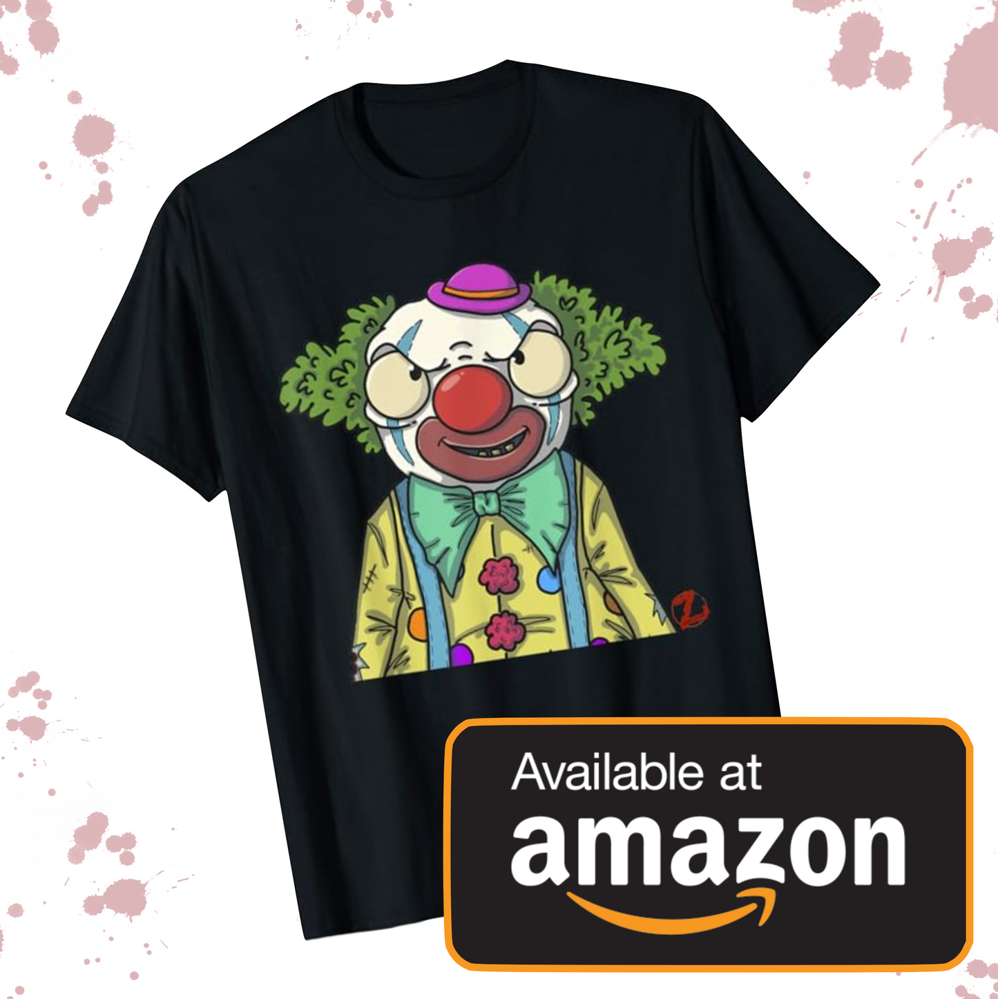 Population Z 'The Clown' T-Shirt