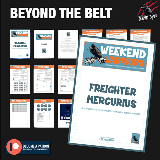 Freighter Mercurius: A Weekend Warriors Sci-Fi Campaign Pack
