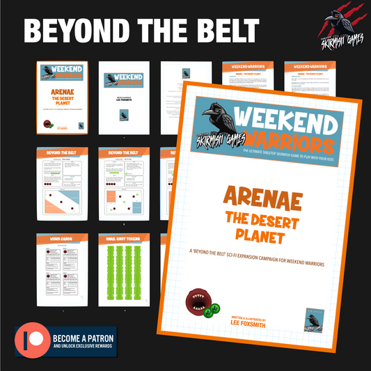 Arenae - The Desert Planet: A Weekend Warriors Sci-Fi Campaign Pack