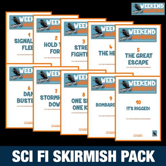 Weekend Warriors: Sci-Fi Skirmish Pack - 10 One Shot Missions