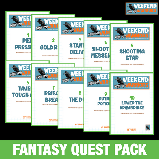 Weekend Warriors: Fantasy Skirmish Pack - 10 One Shot Quests
