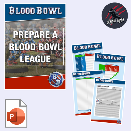 Blood Bowl League Commissioner Pack - POWERPOINT